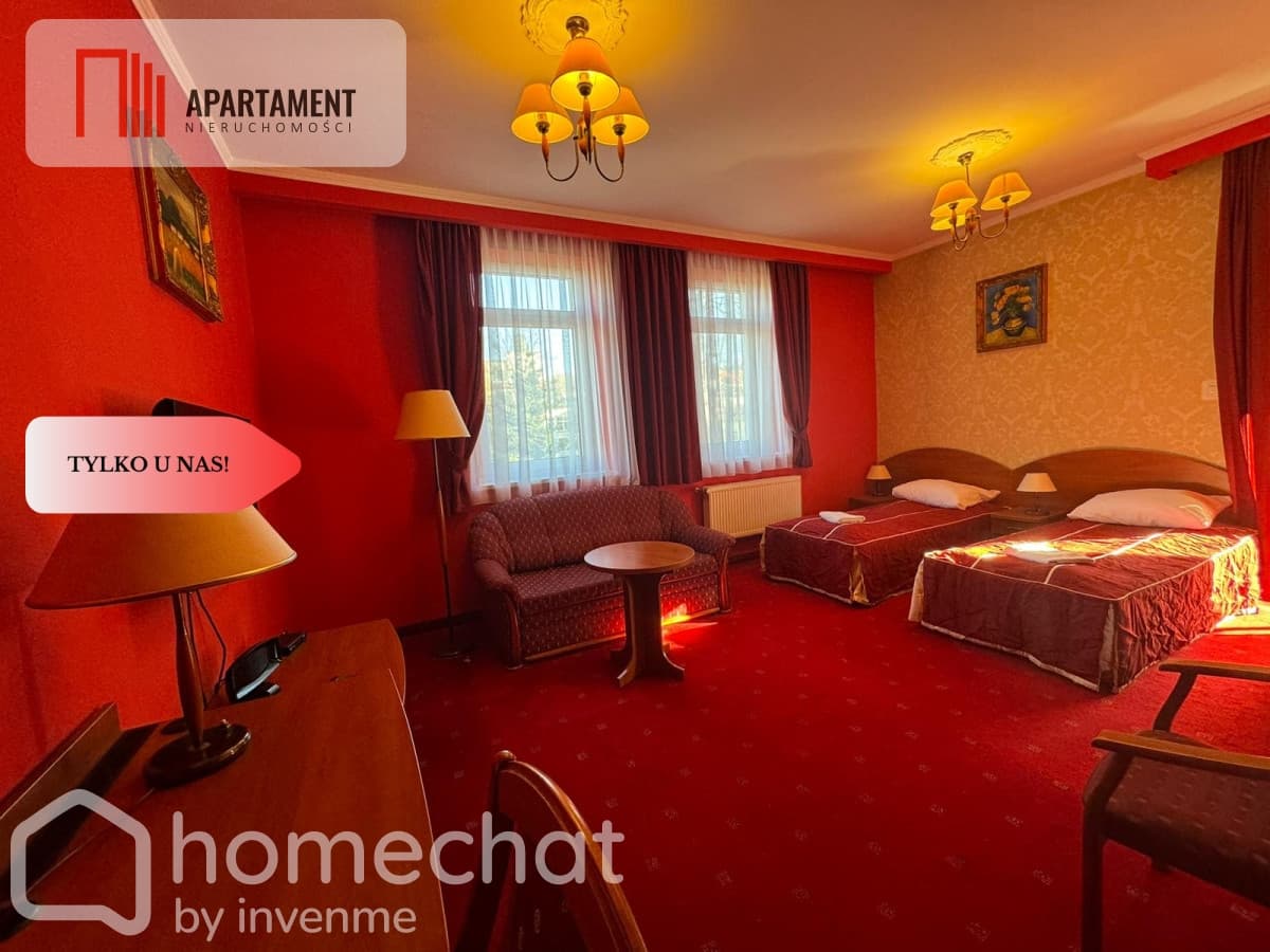 Czynny Pensjonat - Hotel, 23 pokoje.