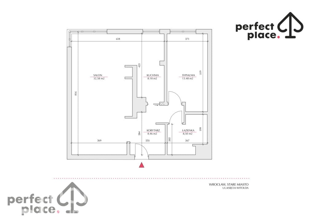 Rynek- ul. Ks. Witolda- 70m2 apartament z garażem